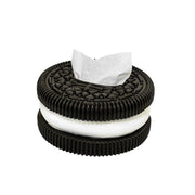 Creative and minimalist Oreo paper box home living room bedroom desktop high-end sense tissue box decorative accessories, ornaments