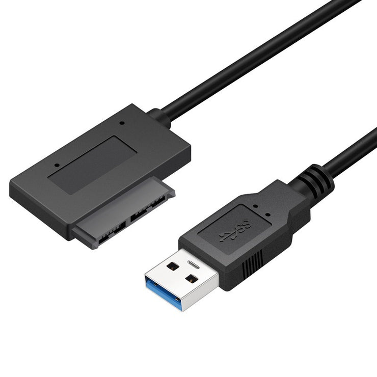 USB 3.0 to SATA7+6-pin easy drive cable laptop optical drive adapter cable SATA optical drive to USB