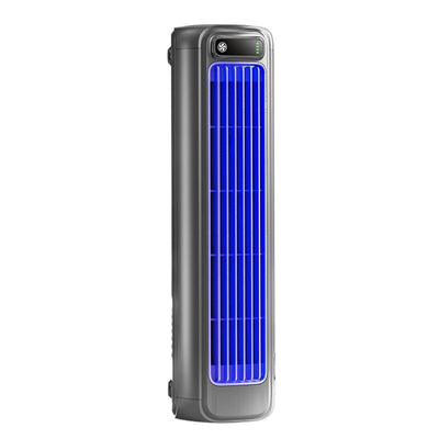 Wall-mounted AC fan: quiet, rechargeable, portable, cooling. For home, kitchen, bathroom – no drilling.
